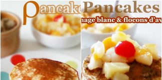 Recette Pancakes au Fromage Frais et Flocons d'Avoine