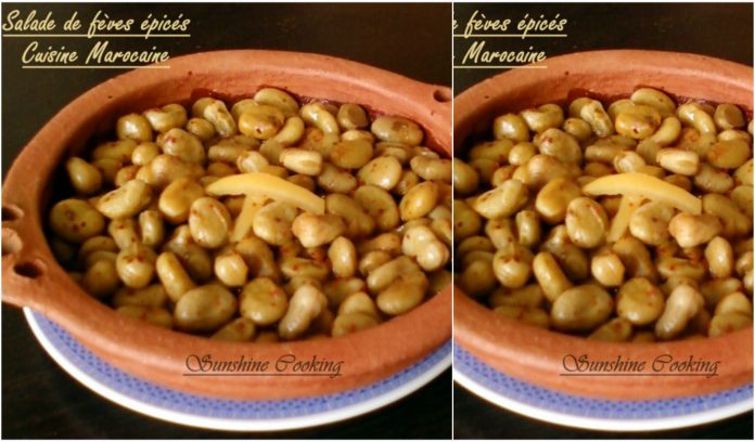 Recette Salade de Bèves Épices à la Marocaine
